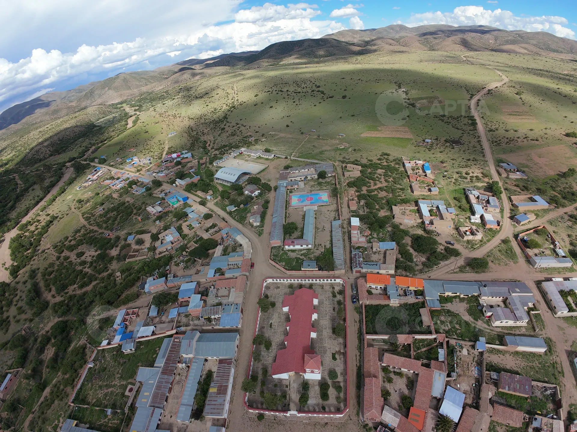 Vilacaya desde el aire