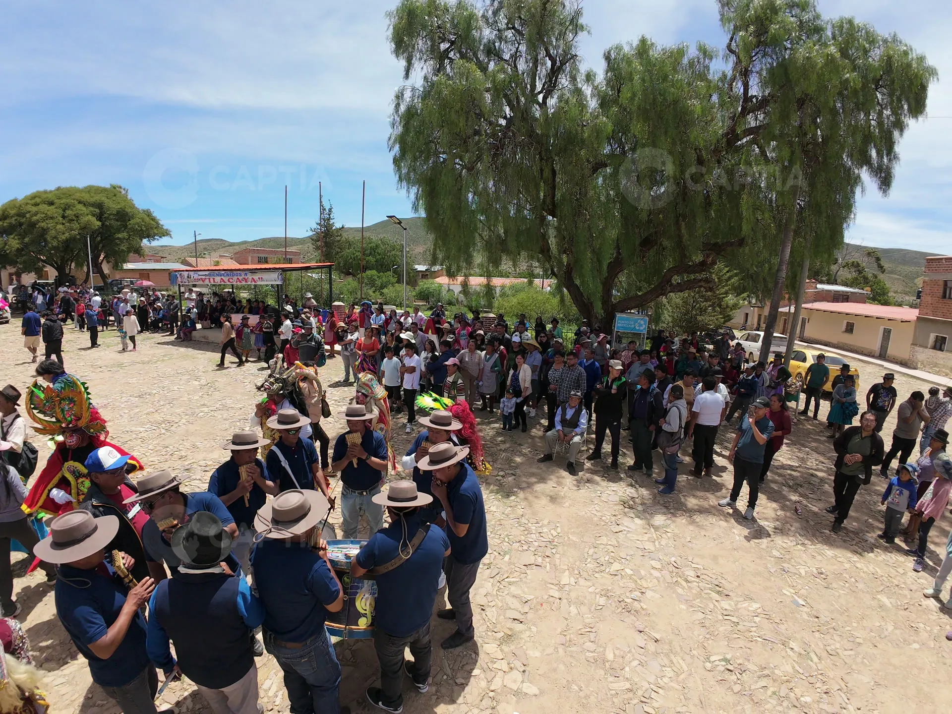 La danza en medio de la fiesta